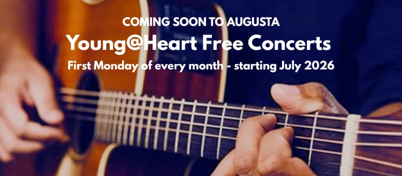 Young@Heart Free Concerts coming soon to Augusta
